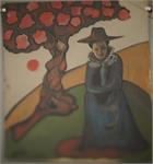 Художник Мария Вихрова, Современное искусство, Картина Автопортрет с деревом